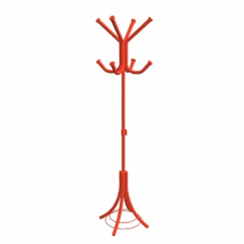 Mancebo Lux Vermelho - 30 x 155 x 30 cm