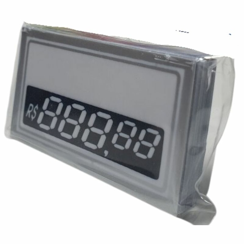 Etiqueta Grande C/Digito Prata 70X37 mm com 50 Pçs
