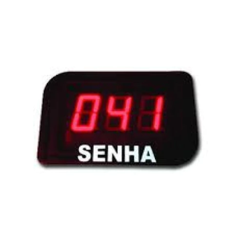 Painel de Senha 3 Dígitos