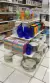 Estante Pirâmide Central em MDF 4 Níveis - 135 x 110 cm - MMF EXPOSITORES