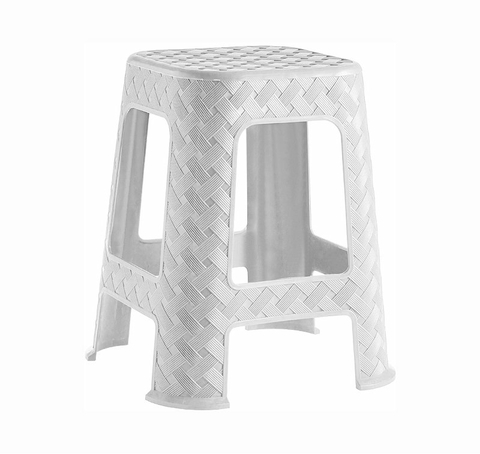 Banqueta Rattan Branca