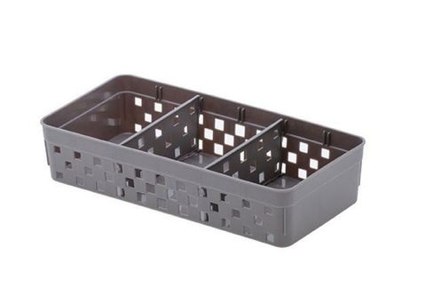 Cesto Organizador Com Divisórias - 23 x 11 cm