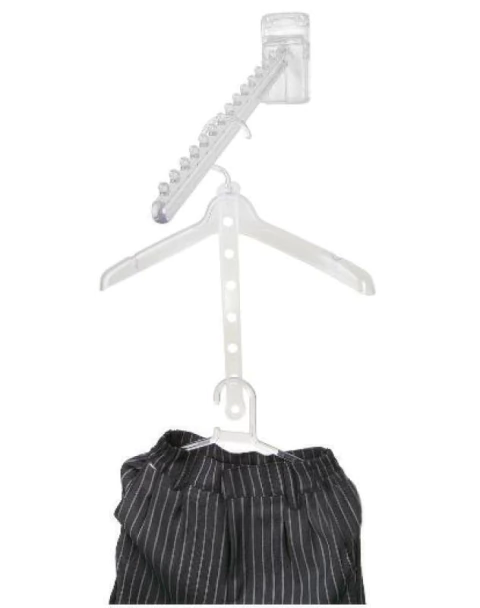 Extensor Para Cabides Natural kit com 10 UNidades