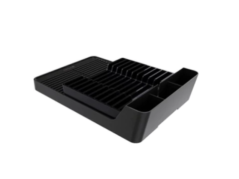 Escorredor De Pratos Smart T - Cinza Tornado