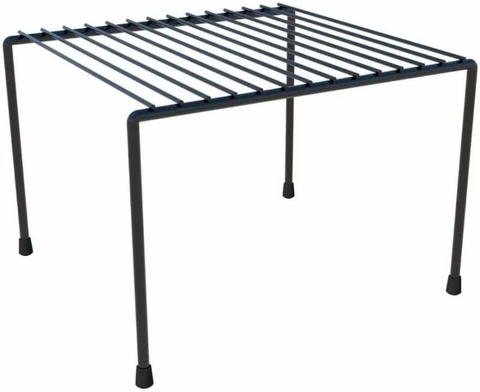 Organizador Para Armário Prateleira 21 Cm Preto