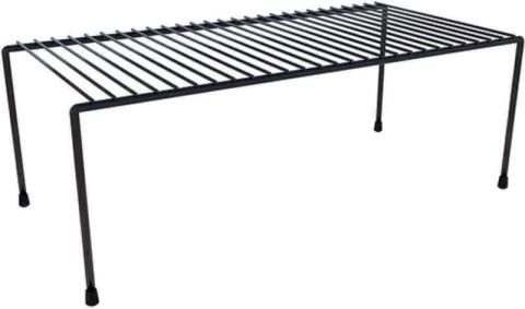 Organizador Para Armário Prateleira 41 Cm Preto