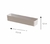 Organizador De Plastico Branco 30X7,5X5,2 Cm - comprar online