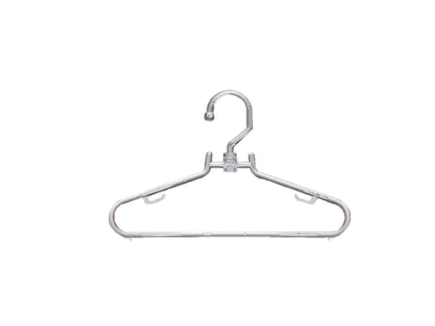 Cabide Plástico Boutique Giratório 43 x 26 cm branco