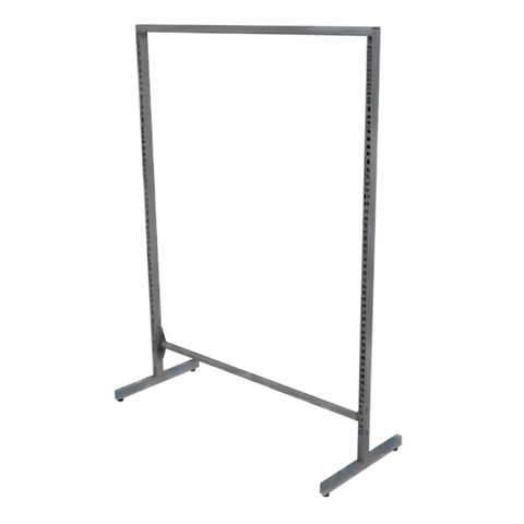 Arara central tubolar 30 x 30 0,50x1,40 altura Preto