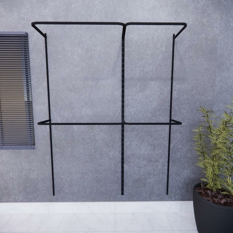 Kit Closet Aramado 1,50 x 2,00 mt 4 Cabideiros Preto