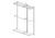 Kit Closet Aramado 1,50 x 2,0 mt Prateleira/Sapat Preto - loja online