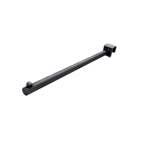 RT reto 35 cm tubo 20x20 - Para barra 20 x 30- Preto Fosco