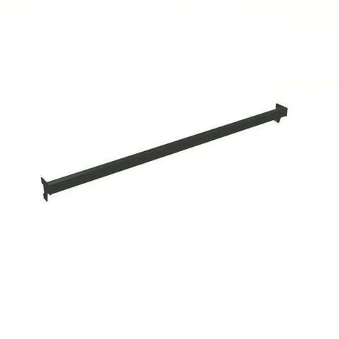 Regua fixa Cremalheira Tubo 100cm 20 x 30 Fidel cor Preto Fosco
