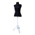 Manequim Costura c/Pedestal Vintage Branco - MMF EXPOSITORES