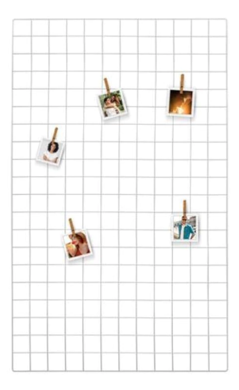 Tela Memory Board Cor Branco 60 x 100 cm