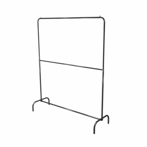 Arara Desfile Articulável 0,80 mt, Regulável e 2º Nível Cor Preto