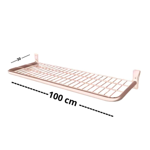 Prateleira De Parede Sem Pingente 100 X 30 cm - comprar online