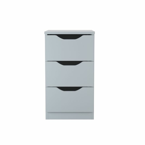 Gaveteiro com 3 Gavetas Cor. Plástica - UV - Branco