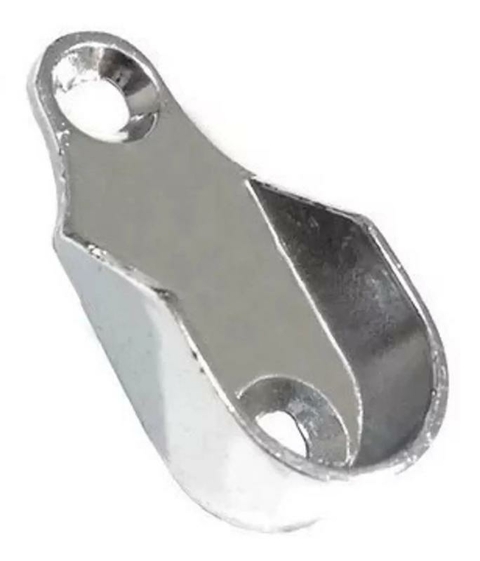 Suporte Barra Oblonga Para Provador Kit com 10 Suportes