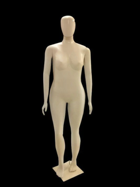 Manequim Plástico R.105106 Feminino Braços Reto Evolution Bege