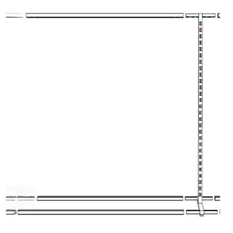 Arara Ilha + 2 Laterias 0,64 mt cor branco