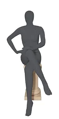 Manequim Plástico R.6745 Fem. Sentada Ovo