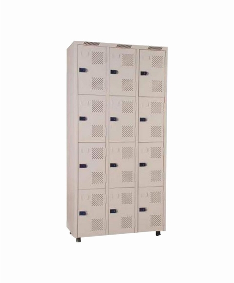 Vestiario Roupeiro Aço 12 Portas - 93 x 198 x 42 cm