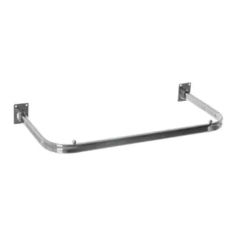 Arara Fixa De Parede Tubo Oblongo 120 cm