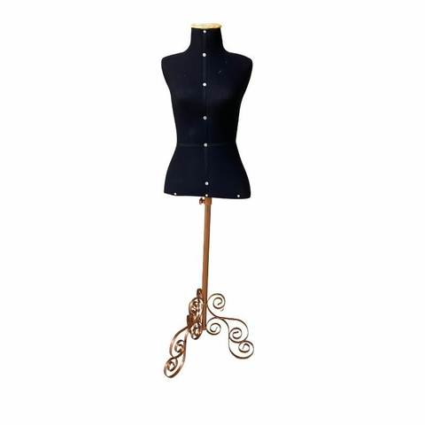 Manequim Costura C/Pedestal Vintage Rosé