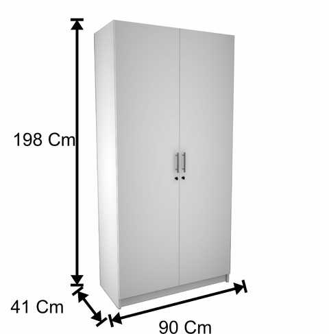 Armário Prateleira Com Porta 90x41x 86cm