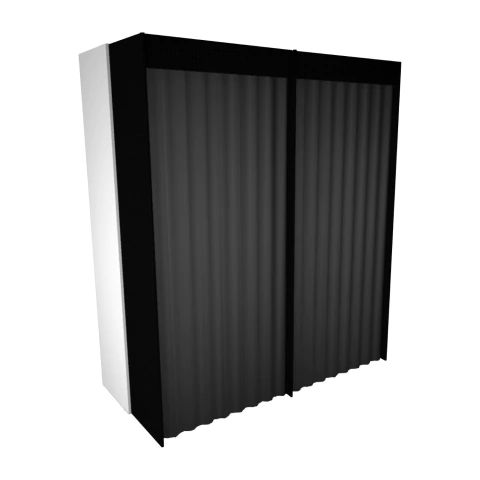 Provador Duplo - 190 x 210 x 90 cm em MDF