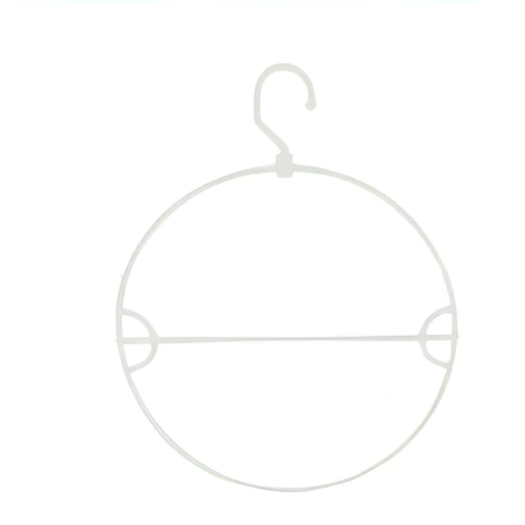 Cabide Redondo Giratório Branco 45 x 36