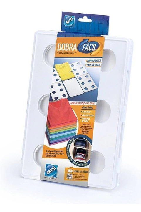 Dobra Fácil Dobrador De Camisetas - 21 x 30 cm