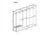 Estante Industrial Cremalheira 3,06m Kit 34 branco