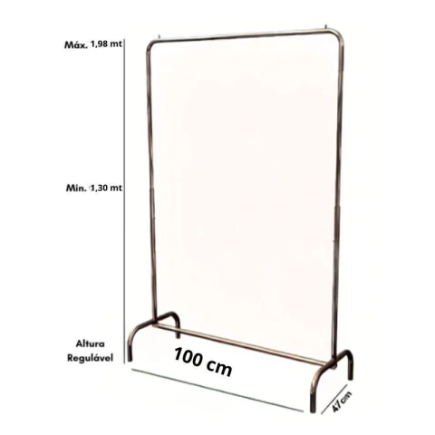 Arara Desfile Articulável 100 cm Regulável