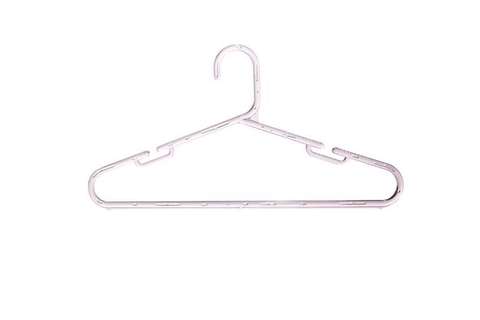 Cabide Transparente Infantil Cavado