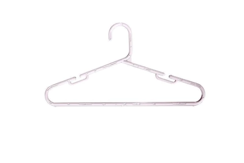 Cabide Transparente Infantil Cavado