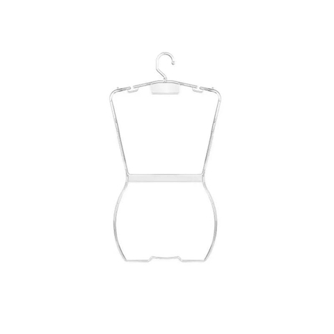 Cabide Acrílico Silueta Adulto 78 x 42 cm