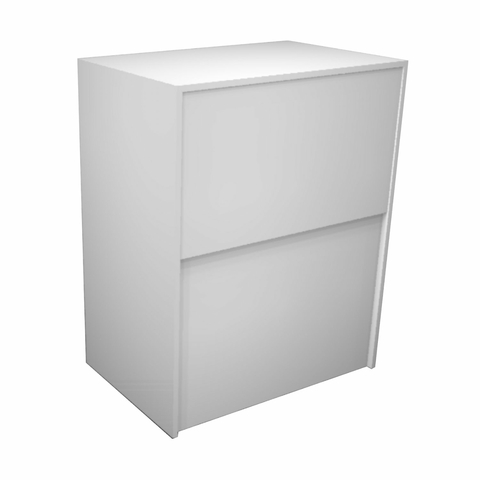 Balcão Atendimento em MDF Reto - 75 x 95 x 50 cm
