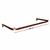 Arara Fixa Para Trilho Cremalheira Tubo Oblongo FI 60 cm - comprar online
