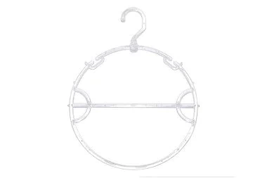 Cabide Acrílico Redondo Giratório Infantil (005615)