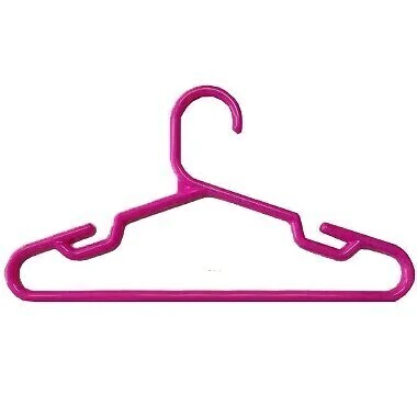 Cabide Plástico Cavado Adulto Rosa 40cm (005375)