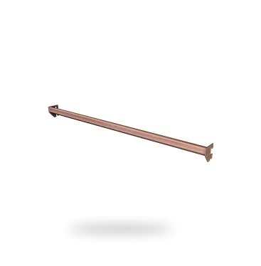 Barra Fixa Trilho Crema. Tubo Oblongo 120cm FI