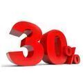 Descontos de até 30 %