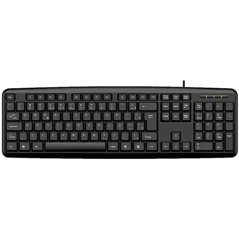 Teclado USB Padrão Design à Prova D'água Day By Day - Letron