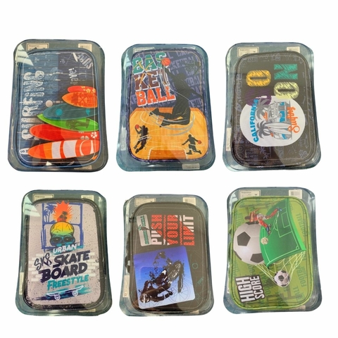 Estojo Box Case Nylon Grande Masculino - Da Terra