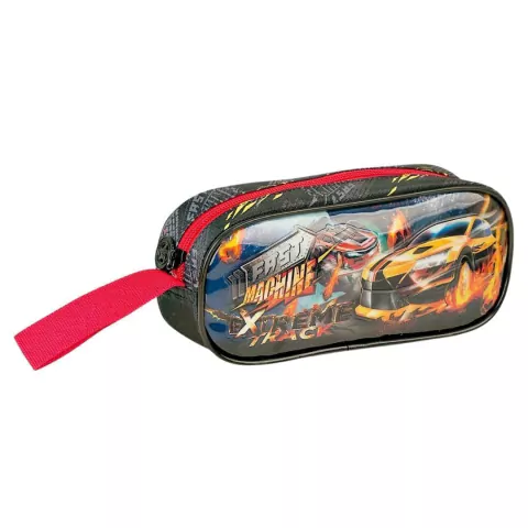 Estojo Escolar Simples Fast Machine - Clio