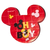 Borracha Mickey Mouse Disney - Molin - Butiello - Papelaria & Afins