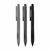 Caneta em Gel All Black 0.5mm Tinta Preta Holic - Tris
