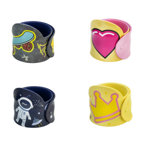 Régua Silicone Bracelete Joyful - BRW